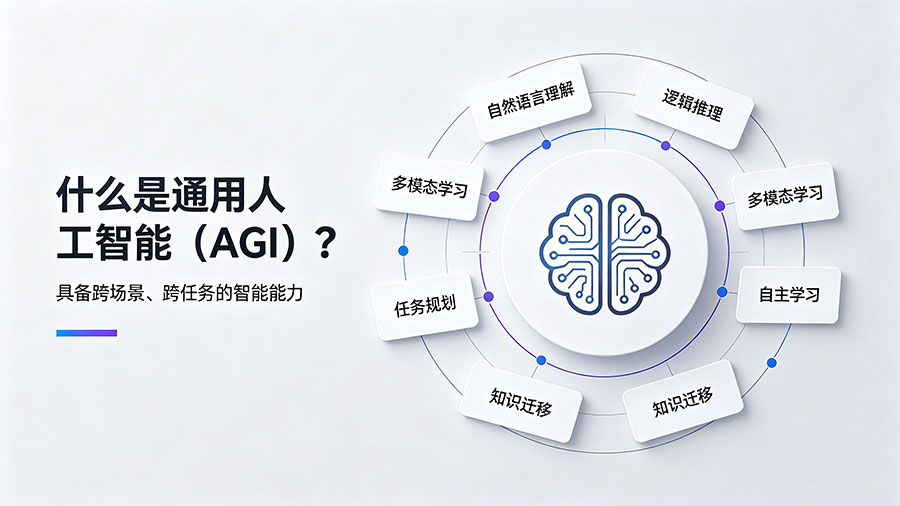 什么是通用人工智能（AGI）AGI的定义与特点 ？